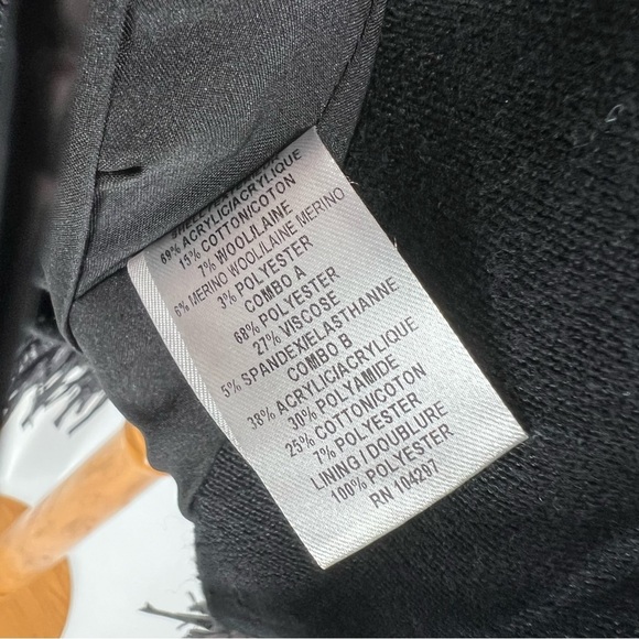 Milly Shift Dress Party Hot Pink Black Taffeta Tweed Detail US 4 Wool Blend - Picture 9 of 13